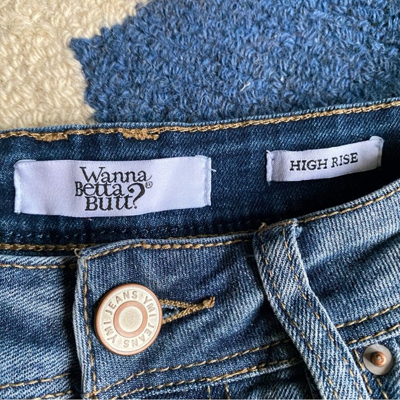 👖 YMI HIGH RISE DISTRESSED SKINNY JEANS! - Picture 10 of 12